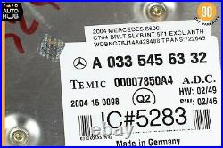 00-06 Mercedes W220 S600 CL500 Cruise Control Distonic Module 0335456332 OEM