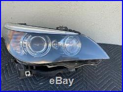 08-10 BMW E60 E61 528I 550I M5 OEM Right Dynamic Xenon HID Headlight Assembly