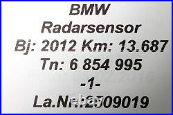 13.687km 6854995 BMW 5er F07 F10 Radarsensor ACC Abstandsregelung Steuergerät 1