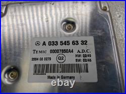 2004 MERCEDES SL500 R230 CRUISE CONTROL DISTRONIC ECU MODULE a0335456332 2004 MERCEDES SL500 R230 CRUISE CONTROL DISTRONIC ECU MODULE a0335456332
