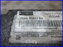 2008 FORD MONDEO Titanium X 5DR MK4 CRUISE CONTROL MODULE 7G9N9G853BA