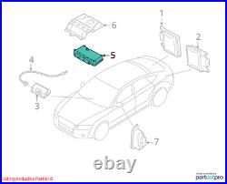 2016 Audi? A6? Quattro? Cruise? Control? Module? Used? OEM? 4G0907107E