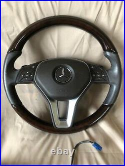 2016 W207 Mercedes E400 Steering Wheel with AIRBAG and MODULE OEM A2184602176