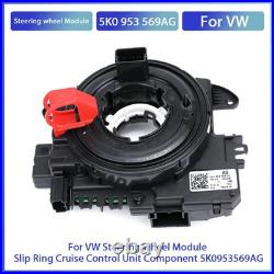 5K0953569AG For VW Steering wheel Module Slip Ring Cruise Control Unit Component