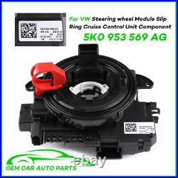 5K0953569AG Steering wheel Module Slip Ring Cruise Control Unit Component For VW