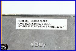 94-97 Mercedes R129 SL320 S500 Cruise Control Module Unit 1295451932 OEM
