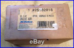ACDelco 25162818 Cruise Control Module, 25262818 A, NEW Genuine GM Part
