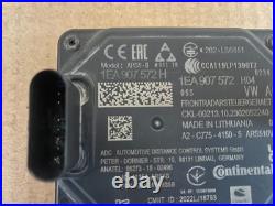 Audi Q4 Cruise Control Radar Module 1ea907572 2021 2022 2023 2024 2025 C2005