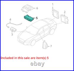 Audi Rs7 4.0 2018 Adaptive Cruise Lane Change Assist Control Module 4h0907107h