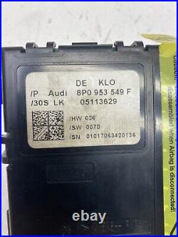 Audi Tt 8j Mk2 Audi A3 8p Steering Control Module Ecu Genuine 8p0953549f