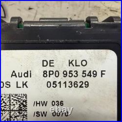 Audi Tt Steering Wheel Control Module 2007-2014 8p0953549f