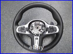 BMW 5er G30 G31 7er G12 M Sport Leder Lenkrad Schaltwippen Steering Wheel Paddel