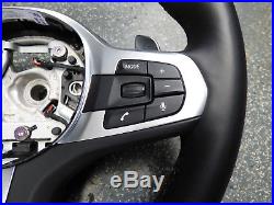 BMW 5er G30 G31 7er G12 M Sport Leder Lenkrad Schaltwippen Steering Wheel Paddel