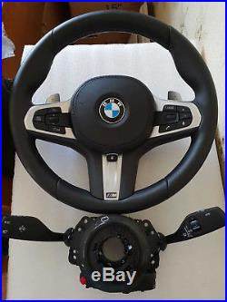 BMW M Leder Lenkrad Schaltwippen Heizung Steeringwheel G11 G12 G30 G31 G32 Satz