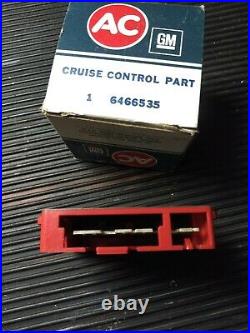 Cadillac Cruise Control Module 6466534 6466535 1978 And 1979 Cadillacs NOS
