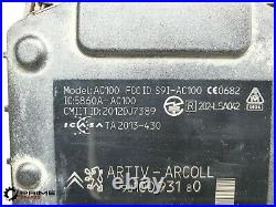 Citroen C4 Grand Picasso 2014 Adaptive Cruise Control Radar Module 9810093180