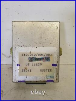 Cruise Control Ecu Module Rolls-royce Spirit Bentley Ut11839 96-02