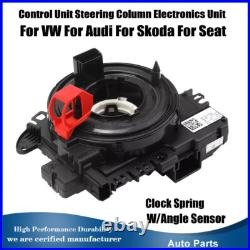 For VW Audi Seat 5K0953569AL MFSW Steering Module Slip Ring Cruise Clock Spring