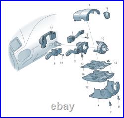 Genuine Audi A4 SCCM Steering Wheel Controller Module Cruise MFSW 8E0953549R NEW