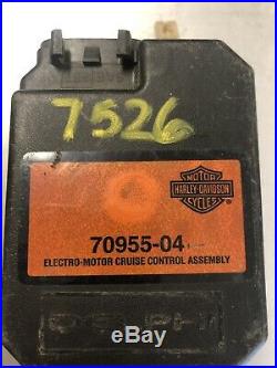 Harley-davidson Electra Glide Road King Cruise Control Actuator Module 70955-04 Harley-davidson Electra Glide Road King Cruise Control Actuator Module 70955-04