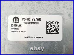 Jeep Grand Cherokee WL 2022 Cruise control unit module 04672797AQ TLD20763