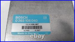 MERCEDES S W140 400 500 600 SEL Bosch ECU CONTROL MODULE 0115454832 / 0265106040