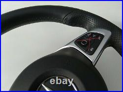 MERCEDES W213 C238 A238 NAPPA LEATHER STEERING WHEEL shift FLAT withSRS sport/amg