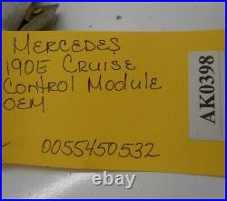 Mercedes 190E Cruise Control Module OEM 0055450532 AK0398