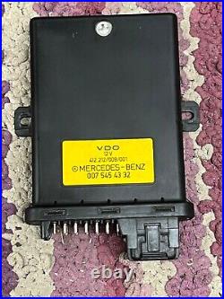 Mercedes SL R129 cruise control module unit 0075454332 FULLY TESTED Mercedes SL R129 cruise control module unit 0075454332 FULLY TESTED
