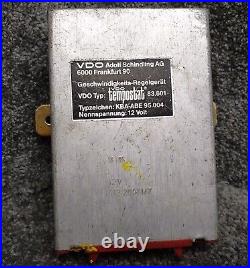 Mercedes W124 Cruise Control Module ECU VDO Tempostat 83.601 KBA-ABE 95.004 12V