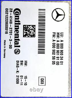 Mercedes W204 C-Class S204 FACELIFT CONTROL UNIT RADAR Distronic distance A0009002401