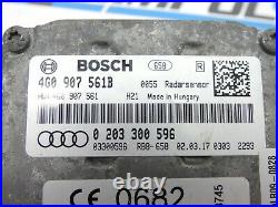 Orig. Audi A6 4G Steuergerät ACC Abstandsregelung rechts Radarsensor 4G0907561B