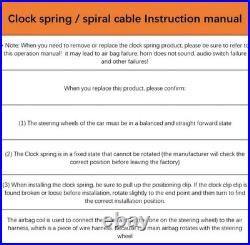 Original VW Steering Module Slip Ring Clock Spring 5K0953569BF For Passat Caddy