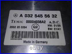P9295345 control unit Mercedes-Benz SL (R230) 0325455632