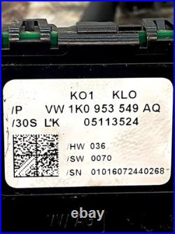 Skoda Octavia Mk2 Cruise Stalks Squib Power Steering Control Module 1k0953549a