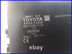 Toyota Chr 2017 Cruise Control Module 89990f4020