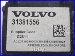 Volvo Xc60 I V60 S60 II Captour Distronic Active Cruise Control Module 3138155